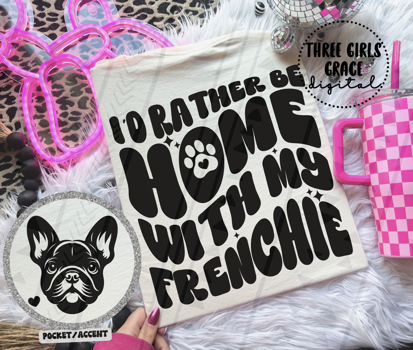 Rather Be Home - Frenchie Digital