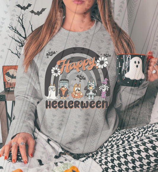 Happy Heelerween DTF Transfer