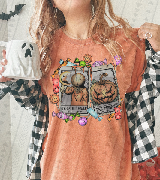 Trick or Treat Tarot DTF Transfer