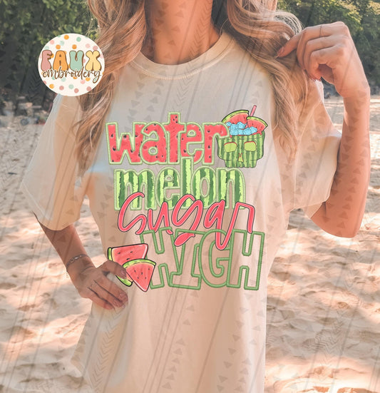 Watermelon Sugar High DTF Transfer