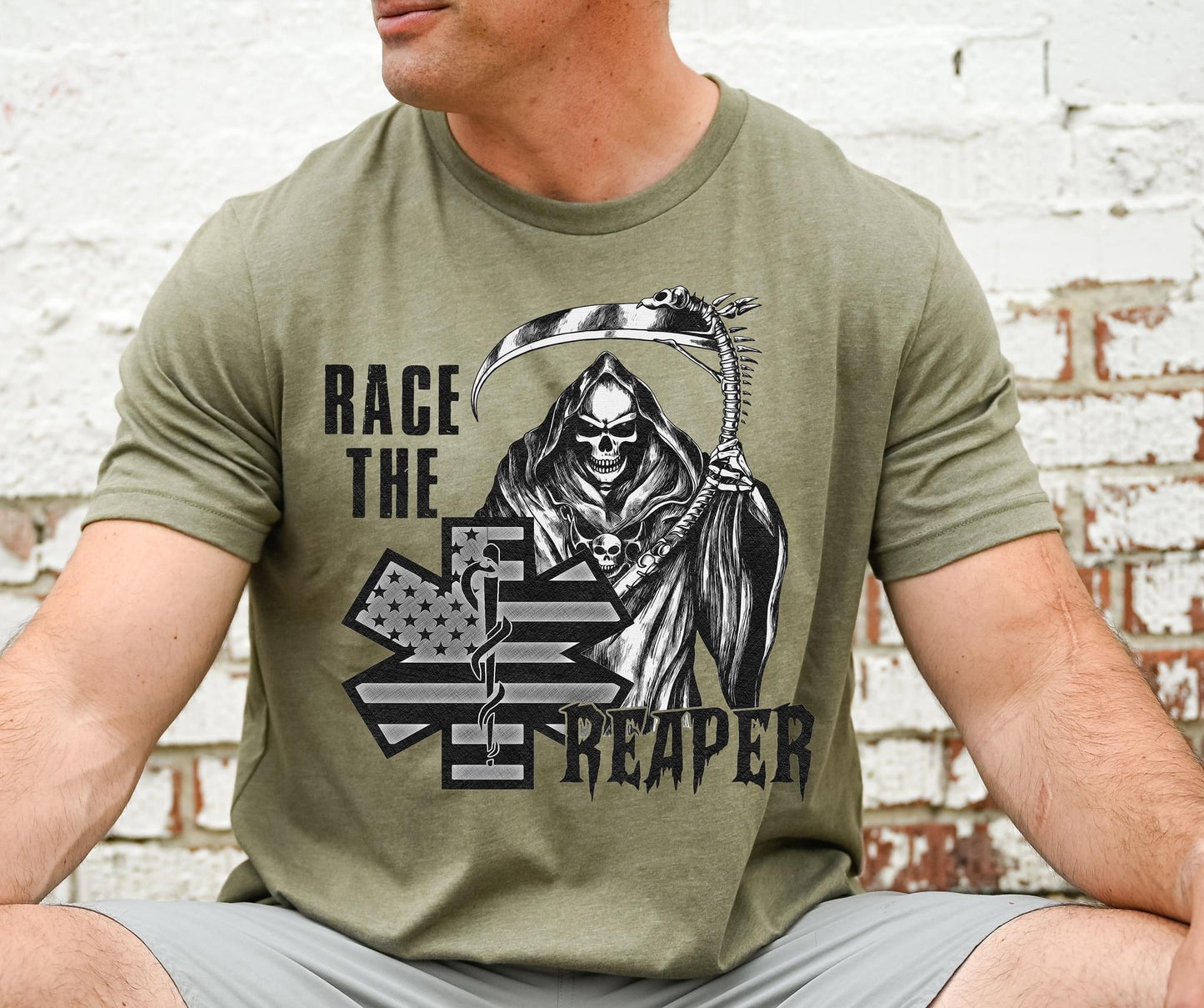 Race the Reaper EMS DTF Transfer