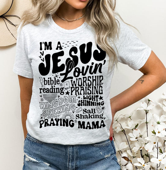 Jesus Lovin Mama DTF Transfer