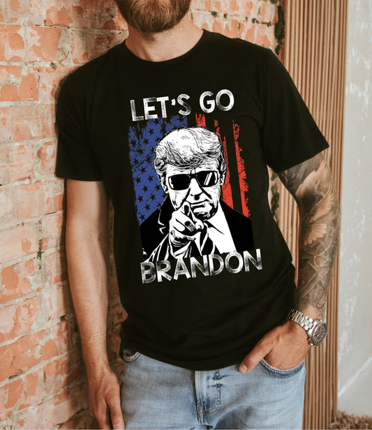 Let's Go Brandon DTF Transfer