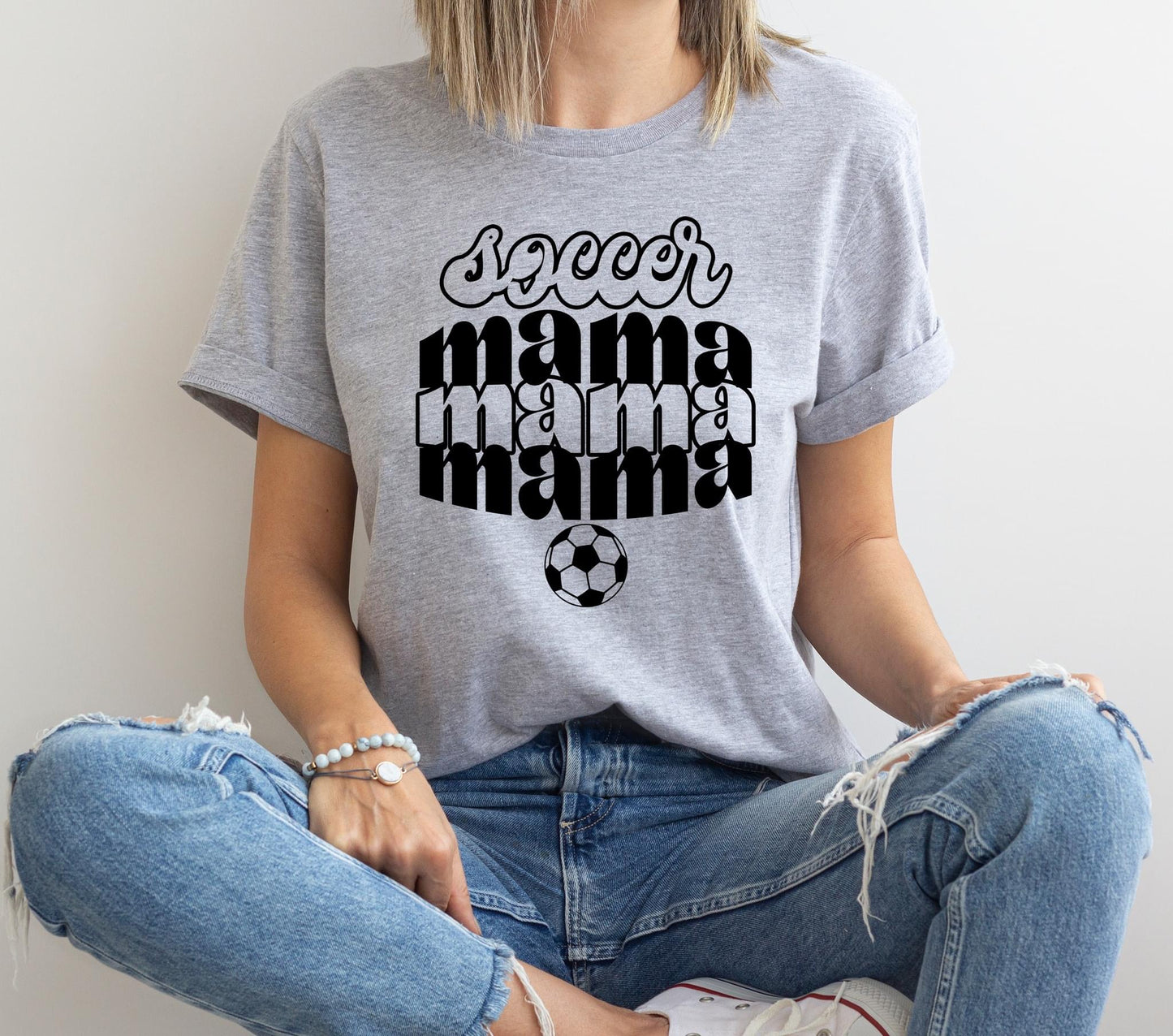 Soccer Mama Stacked DTF Transfer