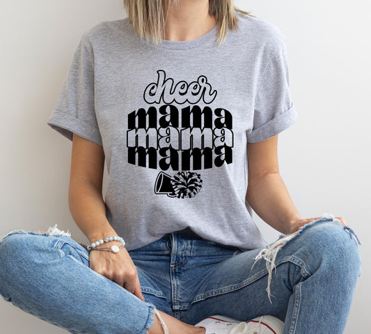 Cheer Mama Stacked DTF Transfer