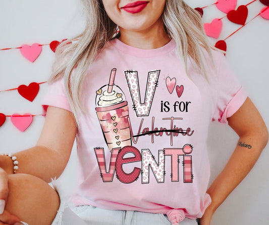 V is for Venti DTF Transfer