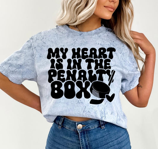 My Heart Is In The Penalty Box DTF Transfer