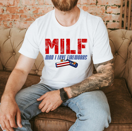 MILF 4th of July DTF Transfer