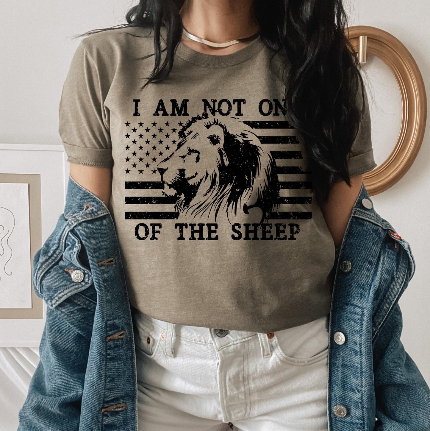 I Am Not One of the Sheep DTF Transfer
