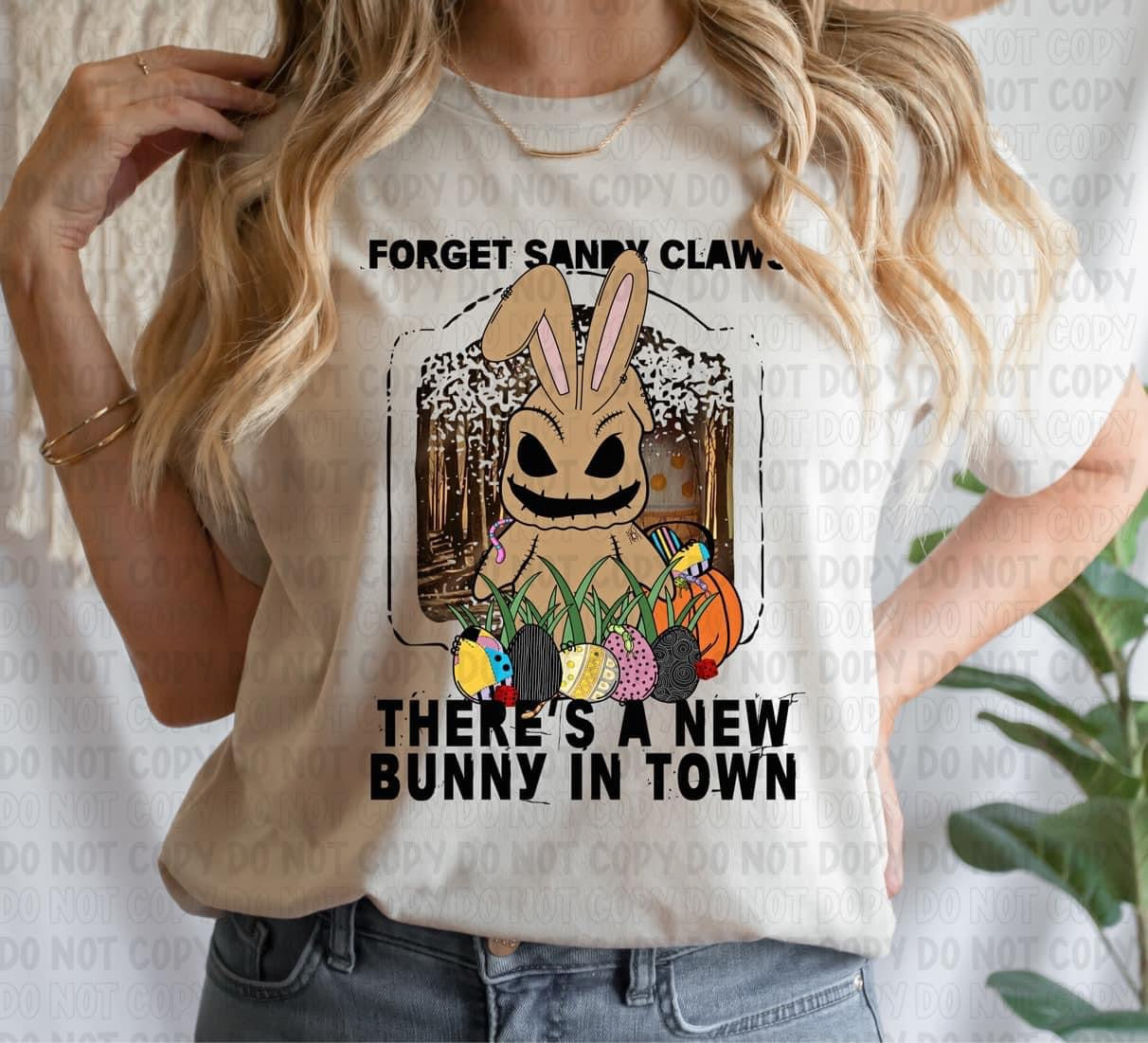 New Bunny in Town DTF Transfer